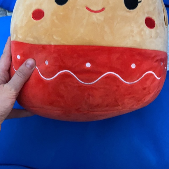 Original Squishmallows Named Ginger Size 11 “ Inch Gingerbread Latte NWTS - Picture 5 of 11